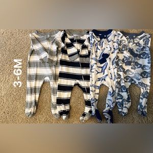 3-6M Footie PJS